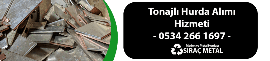 tonajlı hurda alımı hizmeti