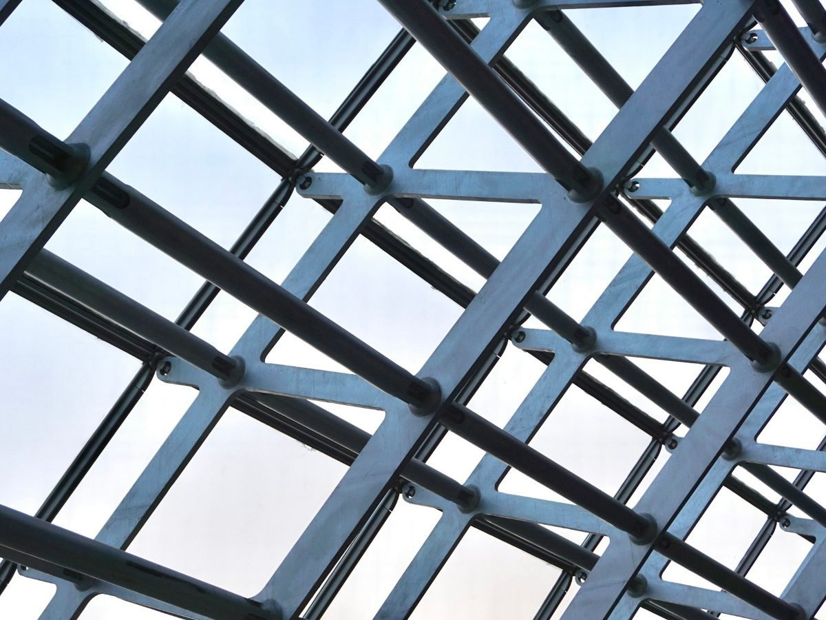 Sökümü planlanan çelik konstrüksiyon çatı iskeleti